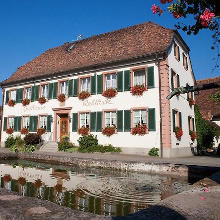 Gasthaus Rebstock Egringen Efringen-Kirchen Extérieur photo